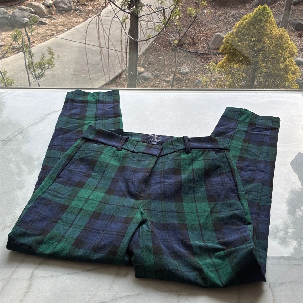 Brand New J Crew Plaid Ruby Pant - Picture 4 of 7